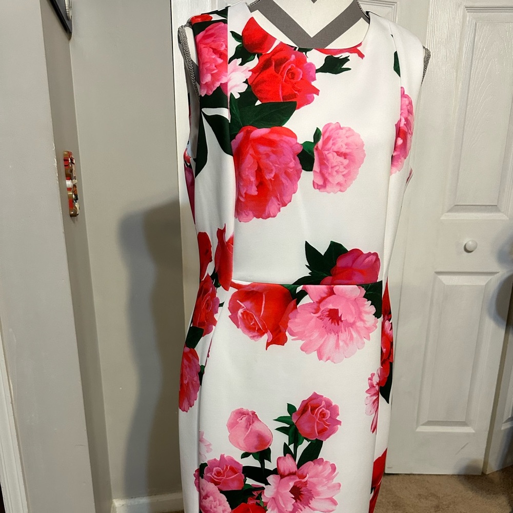 Calvin Klein multi color dress
